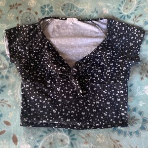 Flower print shirt